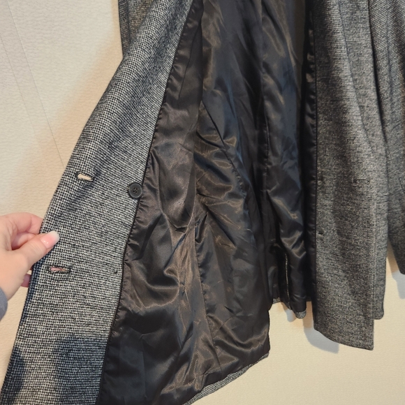 J. Mclaughlin Warrington Jacket Double Breasted Wool Blend Blazer Size 10 - Picture 8 of 11